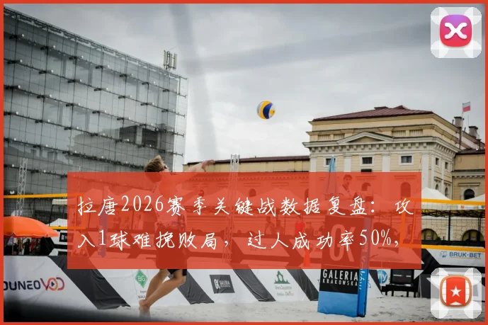 拉唐2026赛季关键战数据复盘：攻入1球难挽败局，过人成功率50%，赛后评分8.0分详解